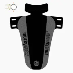 Крылья Mucky Nutz Mini Face Fender Reflective Black